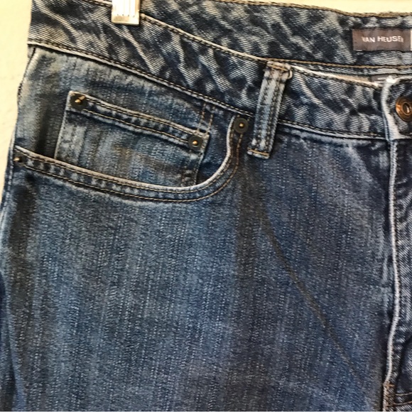 Van Heusen Classic Fit Blue Jeans Size 34 x 32 - Picture 4 of 14